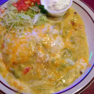 Green Cheese Enchiladas