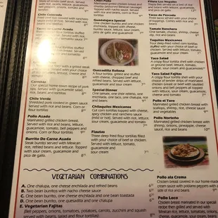 Lunch &amp; Dinner Menu (page 4)