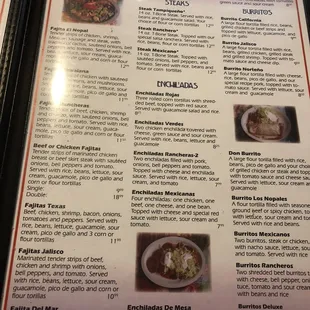 Lunch &amp; Dinner Menu (page 2)