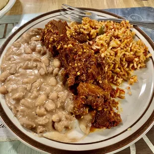 Beef Carne Adovada Plate