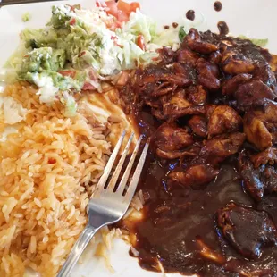 Almost forgot to take a photo - huge portions