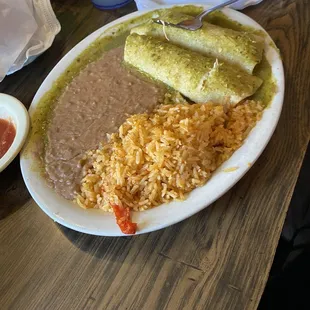 Verde enchiladas