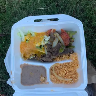 Beef fajita