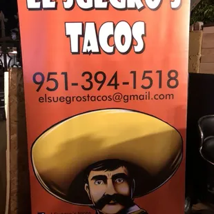 a sign for a mexican restaurant