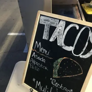 Our specialty is Tacos but we also have Mulitas &amp; Costras!