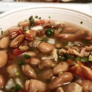 Cup of Charro Beans