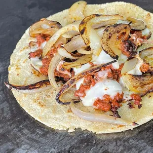 Taco de choriqueso