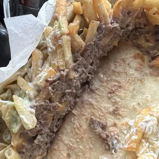 2024.12.27 carne asada Fries burrito