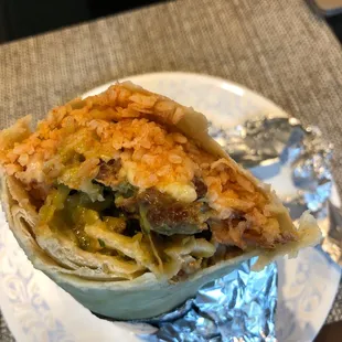 Carnitas burrito