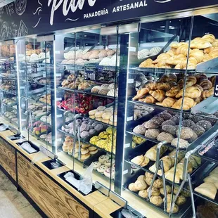 Fresh Pan Dulces. Cookies, pastries, cream puffs, muffins, croissants and conchas.