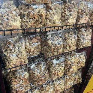 Rack of chicharon. *crrruuunncchh*