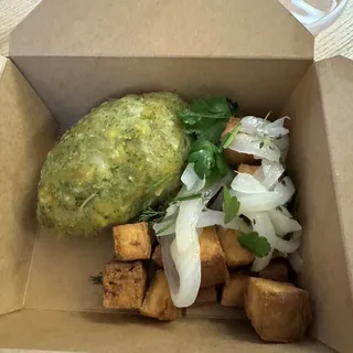 Smoked Tofu Mofongo