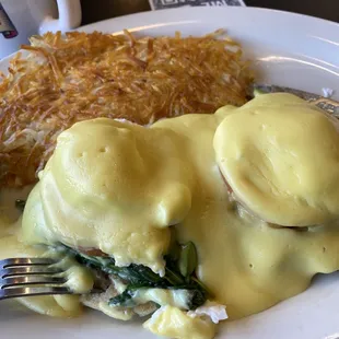 Veggie Benedict!