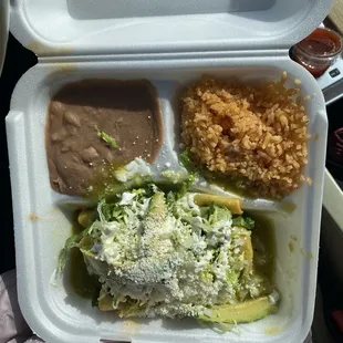 Enchilada verde my favorite dish
