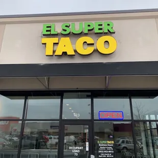 the front of a restaurant