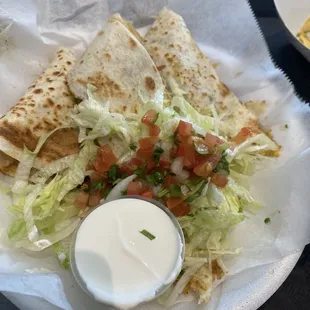 Pastor quesadilla!