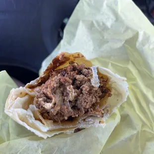 Chorizo burrito