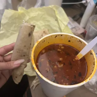 Menudo SATURDAYS AND SUNDAYS ONLY sooooooooo soooo goood!!!!