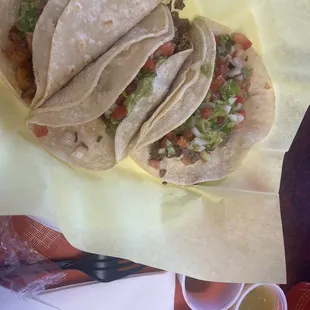 Tacos. Various