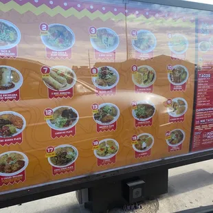 ramen and noodles, menu