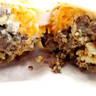 Breakfast Steak Burrito