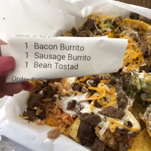 food, nachos