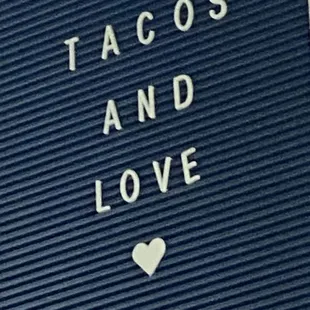 Tacos but sure as hell NO love tonight with the sad assembly I received