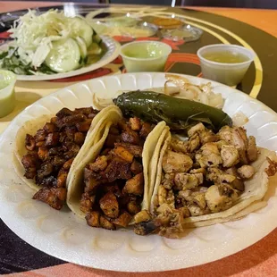 Pollo Taco Plates