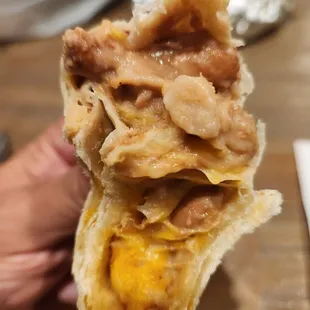 Bean &amp; Cheese burrito