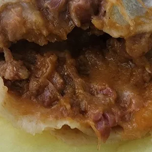 It was the worst burrito I've ever had..