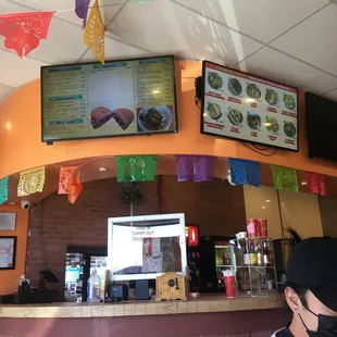 a man sitting at a counter