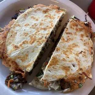 Gringa with everything, my favorite!!!