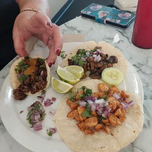 Tacos! Barbacoa, Asada, &amp; Pollo 12-17-23 Barbacoa still in the lead for flavor and heaping serving size!