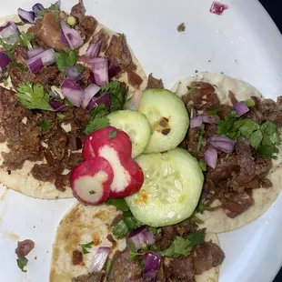 I ordered the tacos de tripita and it was so delicious indeed the best tacos in town  definitely would recommend