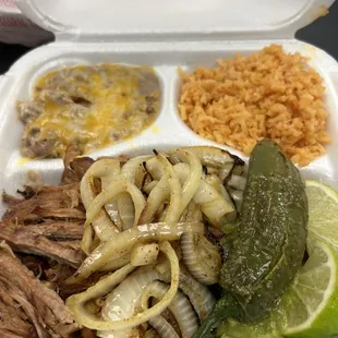 Carne Asada plate