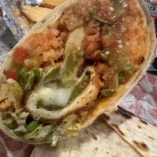 Chili Chile Relleno Burrito ... sooo good