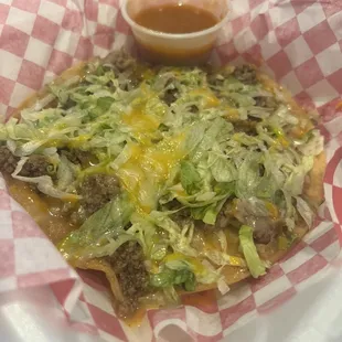 Beef Tostada