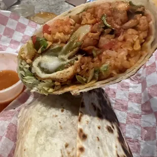 Chili Chile Relleno Burrito ... sooo good