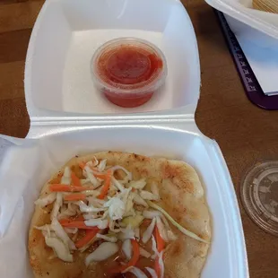 Cheese Pupusa $3.95