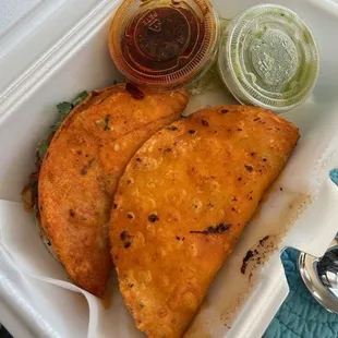 Birria Queso tacos. A huge recommendation!