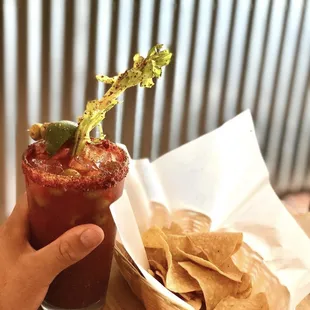 A Bloody Mary never goes out of season!