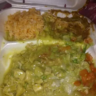 Green Chile Enchiladas