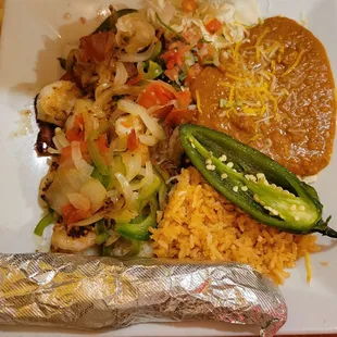 Shrimp Fajitas