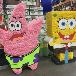 SpongeBob and Patrick Piñatas