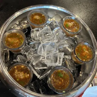 Oyster Shots... this is a must