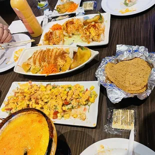 Mango Margarita, mango ceviche, sushi loco sushi