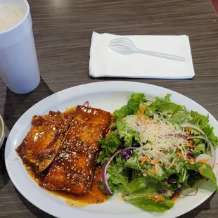 Para Chuparse los dedos. Un delicioso Salmón Cucaracha.  Riquísimo