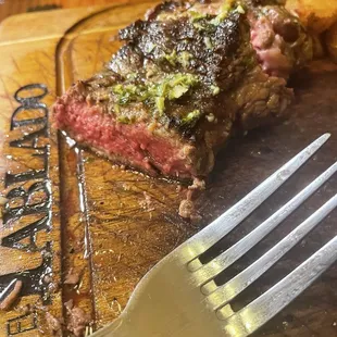 The Churrasco was the highlight of the meal though undercooked.  The chimichurri was a let down.