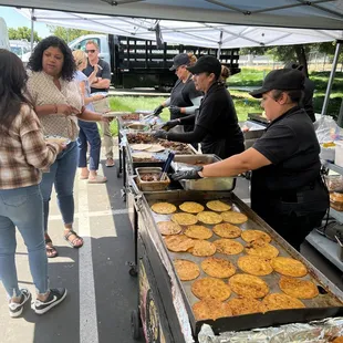 sushi and sashimi, outside