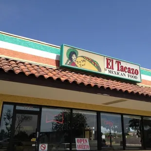 I&apos;m not sure if the owners wanted the lady saying &quot;Try my taco&quot; as an innuendo or literally ?? Funny.